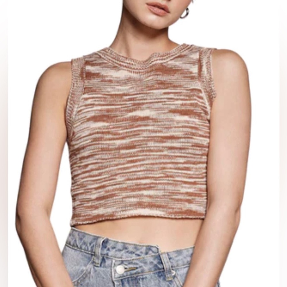 Open Back Knit Top